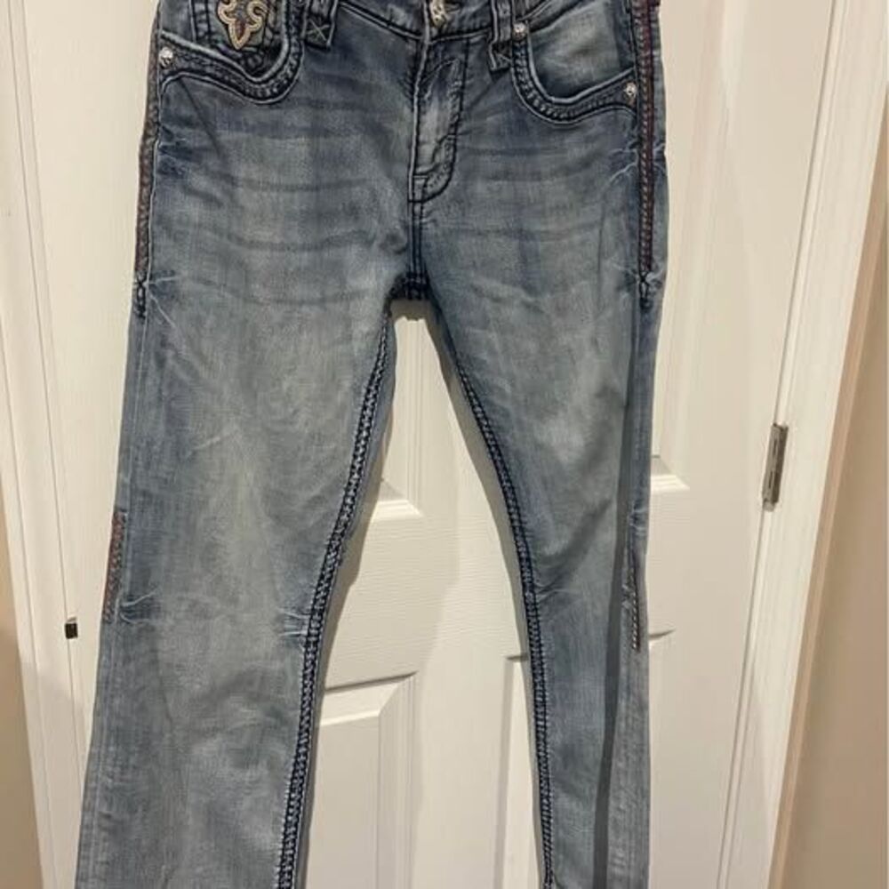 Rock Revival Kolby Straight Men's Jeans Size 32